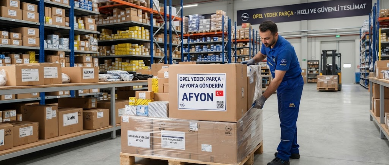 Afyon'a Opel Yedek Parça Gönderimi