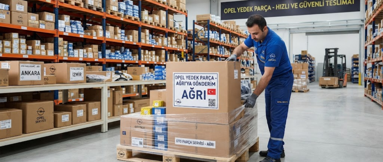Ağrı'ya Opel Yedek Parça Gönderimi