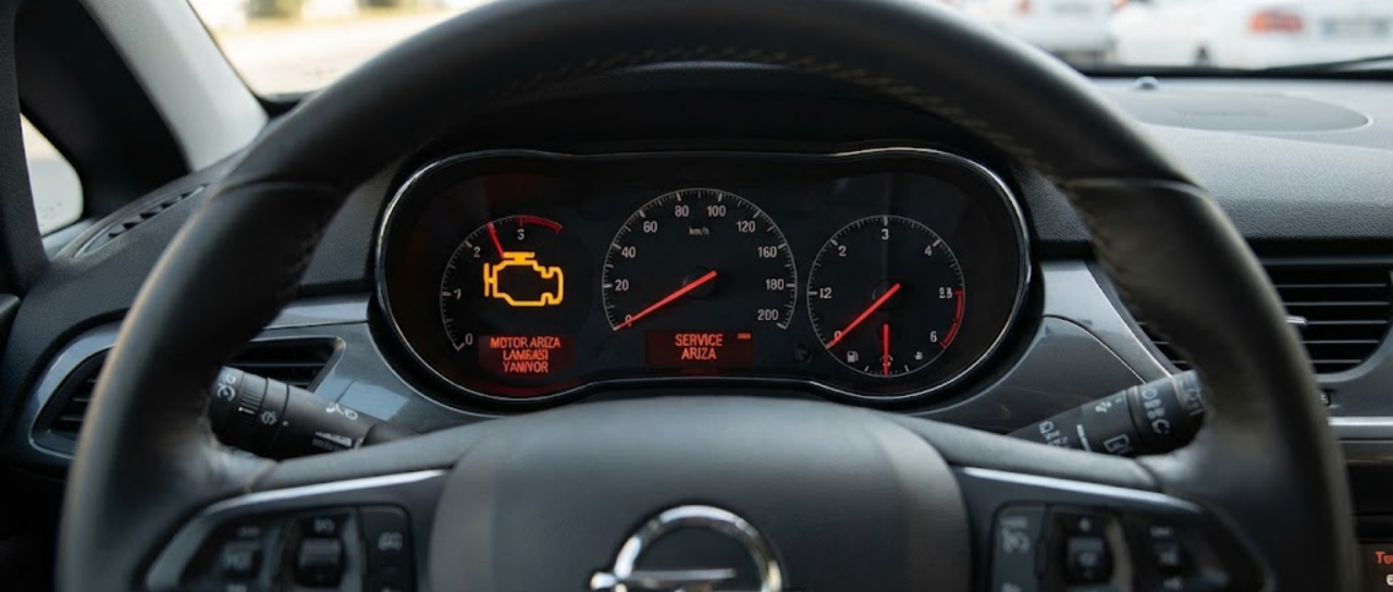 Opel Corsa Motor Arıza Lambası Neden Yanar