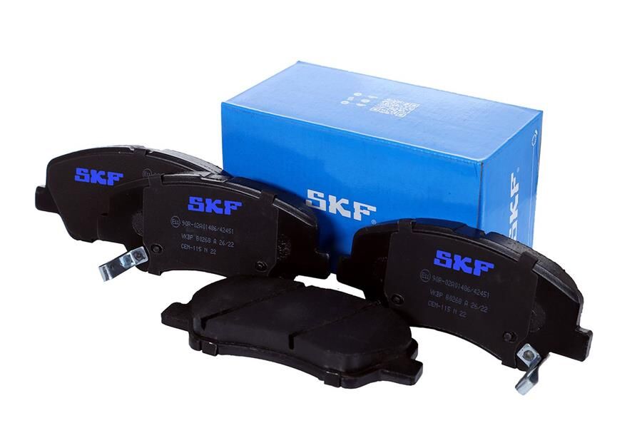 Ön Fren Balata Hyundaı Accent Blue 1.4L 1.6L Benzinli 10-> 1.6L Crdi Dizel 10-> / Elantra 1.6L D4fb G4fg 6 Vites 16-> / Kıa Rıo 1.4L D4fc 11-> SKF VKBP80268A