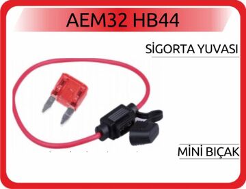 Sıgorta Yuvası Mını Bıçak AEM32 HB44