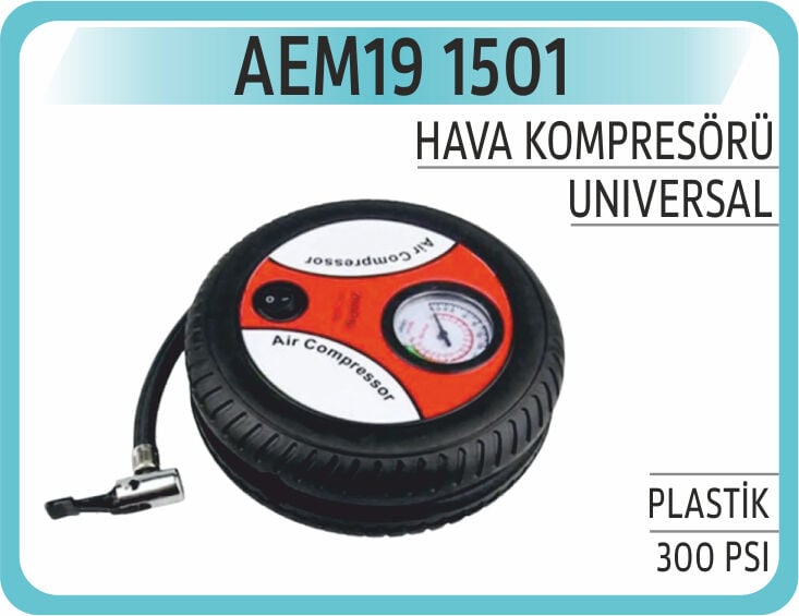 Hava Kompresörü Plastik 300 Psı AEM19 1501