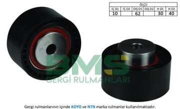 Eksantrik Gergi Rulmanı Boxer 02- - Expert 00- -P406-607 00-04 -807 02- -C5-C8-Jumper- 2.2Hdı BMS 415