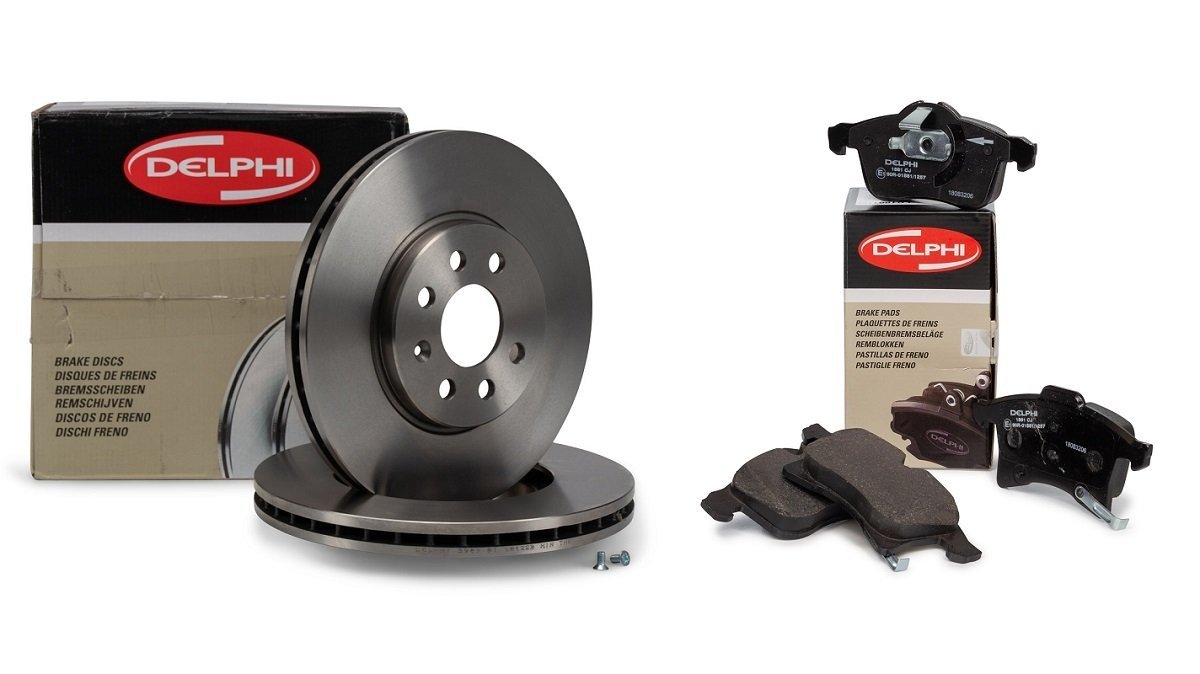 Opel Astra H Ön Fren Disk ve Balata Takım 4 Bijonlu Delphi Marka 569006/BG3989