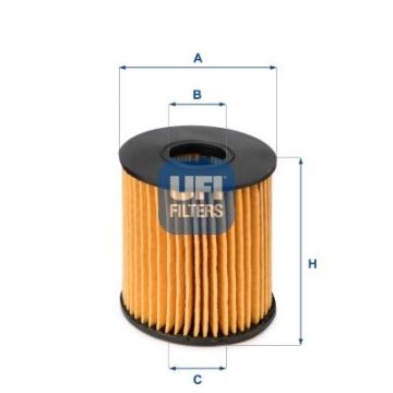 Yağ Filtresi Astra L-Grandland-P206-P207-P307-P308-P508-P3008-Partner-C2-C3-C4-C5 1.4-1.6 Vtı-Thp Boxer Jumper Ducato 2.0-2.2 Hdı Transıt-V348-V347 Defender L316 Dıscovery-Freelander Jaguar Xf UFI 2506000