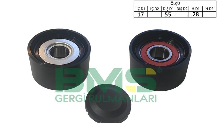 V Kayısı Avare Kasnagı Rulmanı A4 16> A6 13>18 A7 15>18 Amarok Touareg 3.0 Tdı 4Motion 16> BMS 772