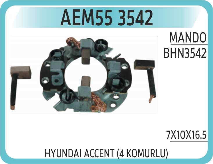 Komur Yuvası Bhn3542 Hyundaı Accent 4 Komurlu 7X AEM55 3542