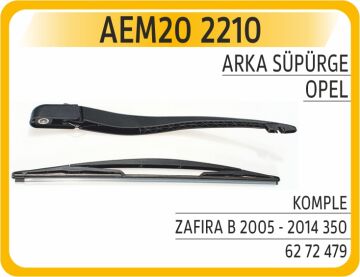 Arka Silecek Kolu Süpürgesi Komple Opel Zafıra B 2005 - 2014 350 AEM20 2210