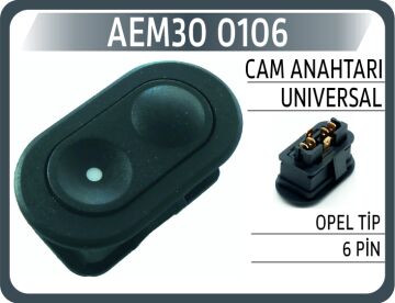 Cam Anahtarı Unıversal Opel Tip 6 Pin AEM30 0106