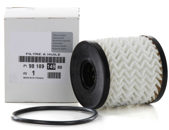 Citroen C3 1.4 1.6 Benzinli Yağ Filtresi Orjinal 9818914980