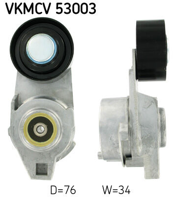 Devirdaimli Eksantrik Gergi Kiti Vkmcv 53003 SKF VKMCV53003