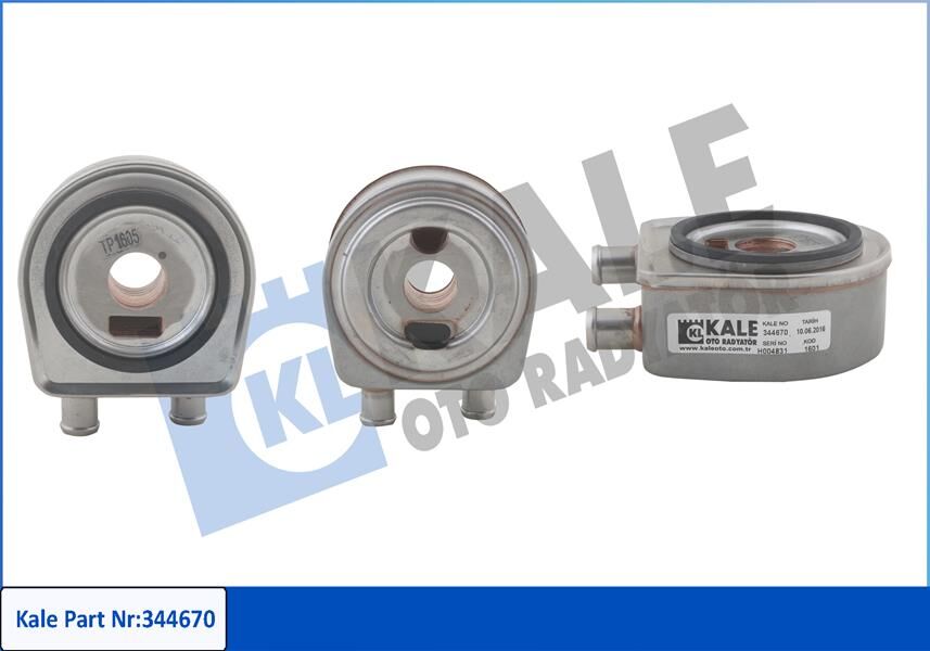 Yağ Soğutucu Renault Trafıc Iı 01>06 Megane I 96> Megane Iı 02>08 Master Iı 01>06 Laguna I-Iı 96>07 Clıo Iı 98> Kangoo 01> 1.9Dci F9q KALE 344670