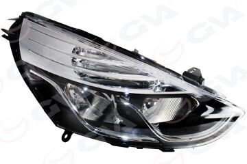 Far Sağ Elektrikli Renault Clıo Iv 12> H7/H1 Krom GVA 2014068