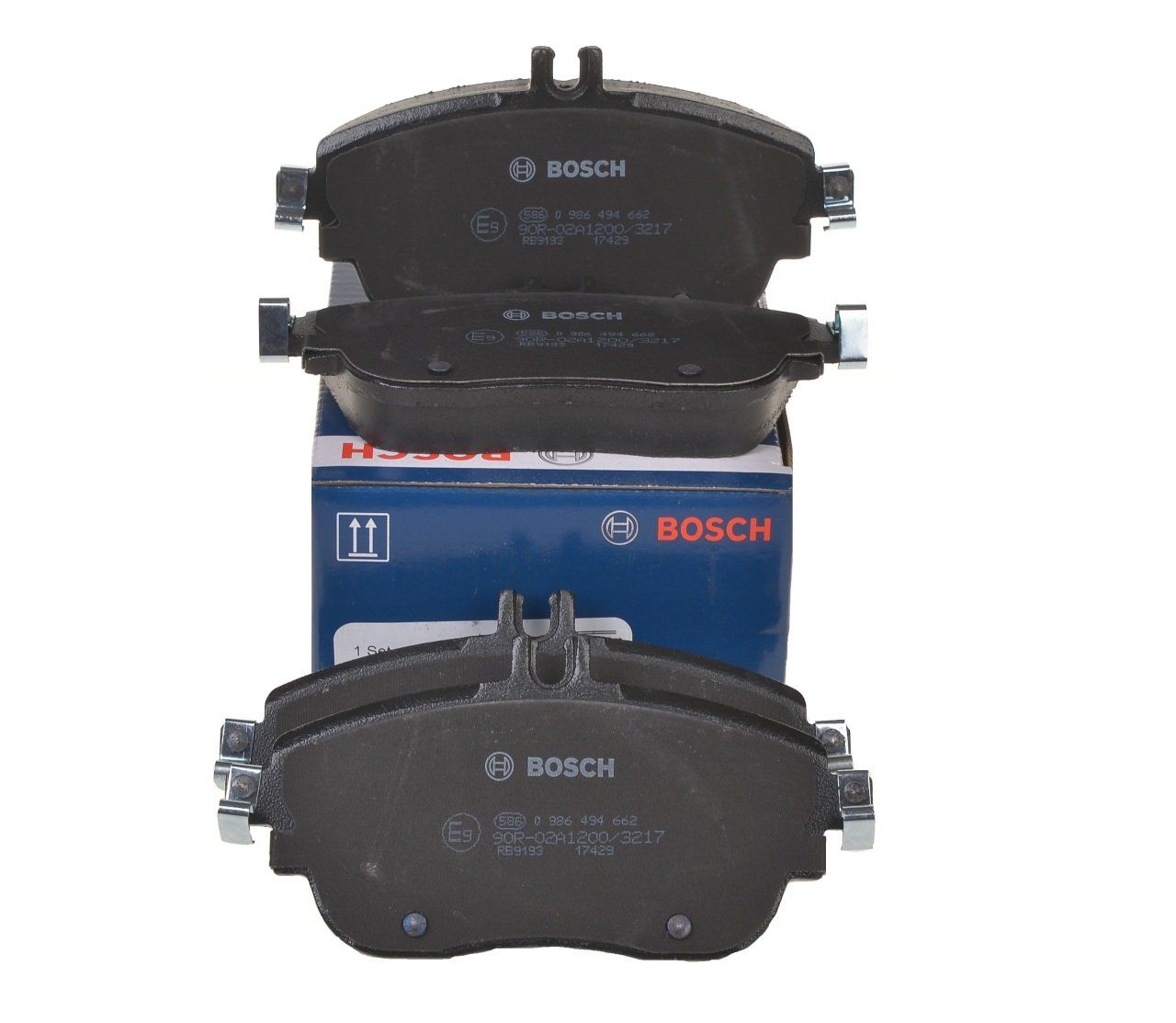 Mercedes W176 Kasa A180 CDİ Ön Fren Balata Takım ( AMG ) Bosch Marka 0986494662 - 0004203002