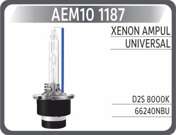 Xenon Ampul D2s 8000K AEM10 1187
