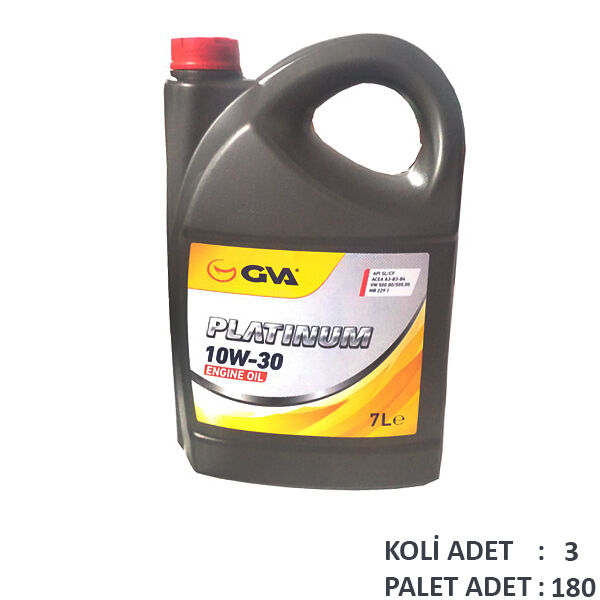 Motor Yağı 10W30 7 Lt Platınum Tam Sentetik Apı Sl/Cf GVA 9920226
