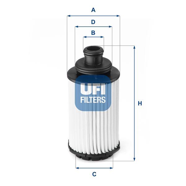 Yağ Filtresi Antara-Insignıa A-B-Zafıra C 2.0 Dth B20dth-D20dth-Dtr UFI 2511800