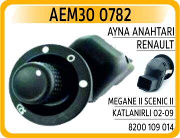 Ayna Anahtarı Renault Megane Iı Scenıc Iı Katlanır AEM30 0782