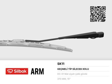 Silecek Kolu 430Mm R9-R11 SILBAK SK11