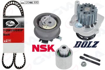 Devirdaimli Triger Seti T5-Caddy-Passat-Jetta-Golf-Polo-A3-Leon 1.4-1.9Tdı Bjb-Axb-Amf-Bls-Avf-Bnm GVA 59WPK7574G