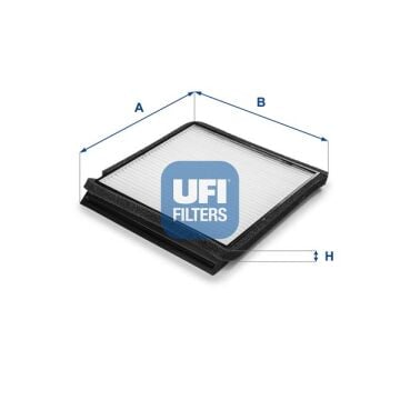 Polen Filtresi Partner-Berlıngo 1.4-1.4İ-1.6 16V-1.8İ-1.6Hdı-1.8D-1.9D-2.0Hdı 97 >Xsara 99-05 UFI 5302100