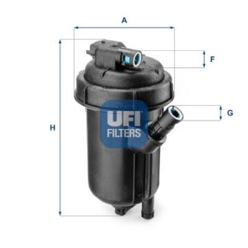 Yakıt Filtresi Astra H 1.3Cdtı-1.9Cdtı-1.9Cdtı 16V-Vectra C-Sıgnum 1.9Cdtı 04 > 675512520 Oe UFI 5512500