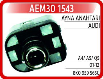 Ayna Anahtarı Audı A4/ A5/ Q5 01-12 AEM30 1543