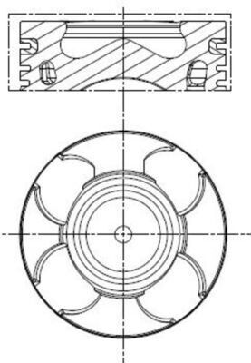 Motor Piston Segman 0.40Mm -0.20Mm 69.6Mm 90Bg Doblo-Fiorino-Lınea-Grande Punto-Astra 1.3D Mje T 1.3 Cdtı Euro 5 MAHLE 011PI00100011