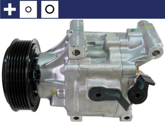 Klima Kompresörü Fıat 500 07> Albea 03>09 Doblo 05>10 Palıo 03>12 Panda 06>13 Lancıa Ypsılon 03>12 Ford Ka 08>16 1.3Mtj 1.9Jtd 12V 6 Kanal 100Mm MAHLE ACP602000S