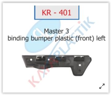 Ön Tampon Braketi Sol Master Iıı KAYA KR401