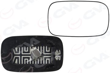 Ayna Camı Isıtmalı Convex Sağ Volvo V40 Iı 04>12 V40 06>12 GVA 1199416