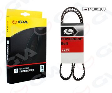Triger Kayışı 141X200 Fıesta-Mondeo-Cmax-Bmax-Kuga-Connect-Courıer-Brl-C4-Pıcasso-Ds3 1.5Tdcı-1 GVA 58141200