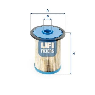 Yakıt Filtresi Master Iı 2.2Dcı-2.5Dcı-3.0Dcı-Trafıc Iı 1.9Dcı-2.5Dcı 01- - Movano Delphı Yuva UFI 2669300