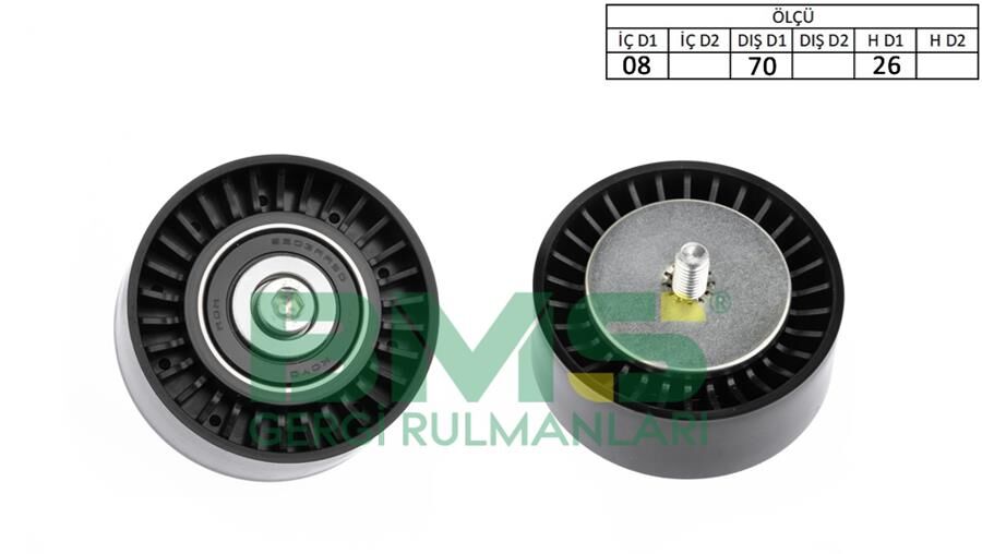 Kayıs Gergı Rulmanı Bmw M47n M57n E87 E90 E91 E92 E93 BMS 421
