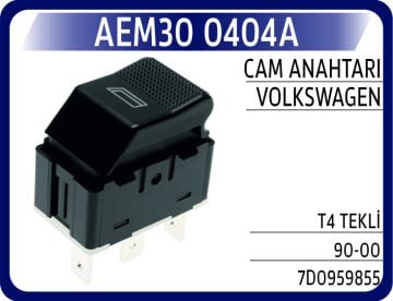 Cam Anahtarı T4 Tekli 90-00 AEM30 0404A