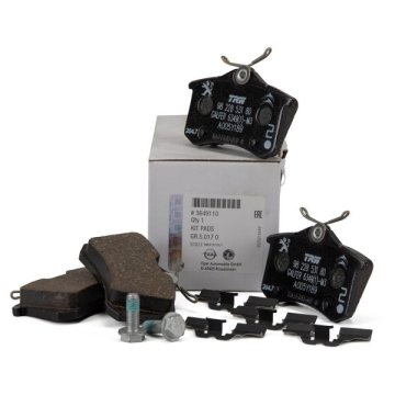 Opel Crossland X Arka Fren Balata Takımı 249 MM Orjinal 3649110