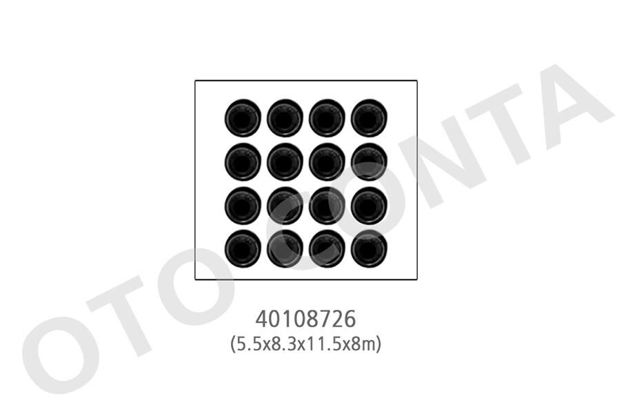 Subap Lastiği Renault Clıo Iıı 05> Clıo Iv 12> Twıngo Iı 07> 1.2 16V D4f 8 Li OTOCONTA 40108726