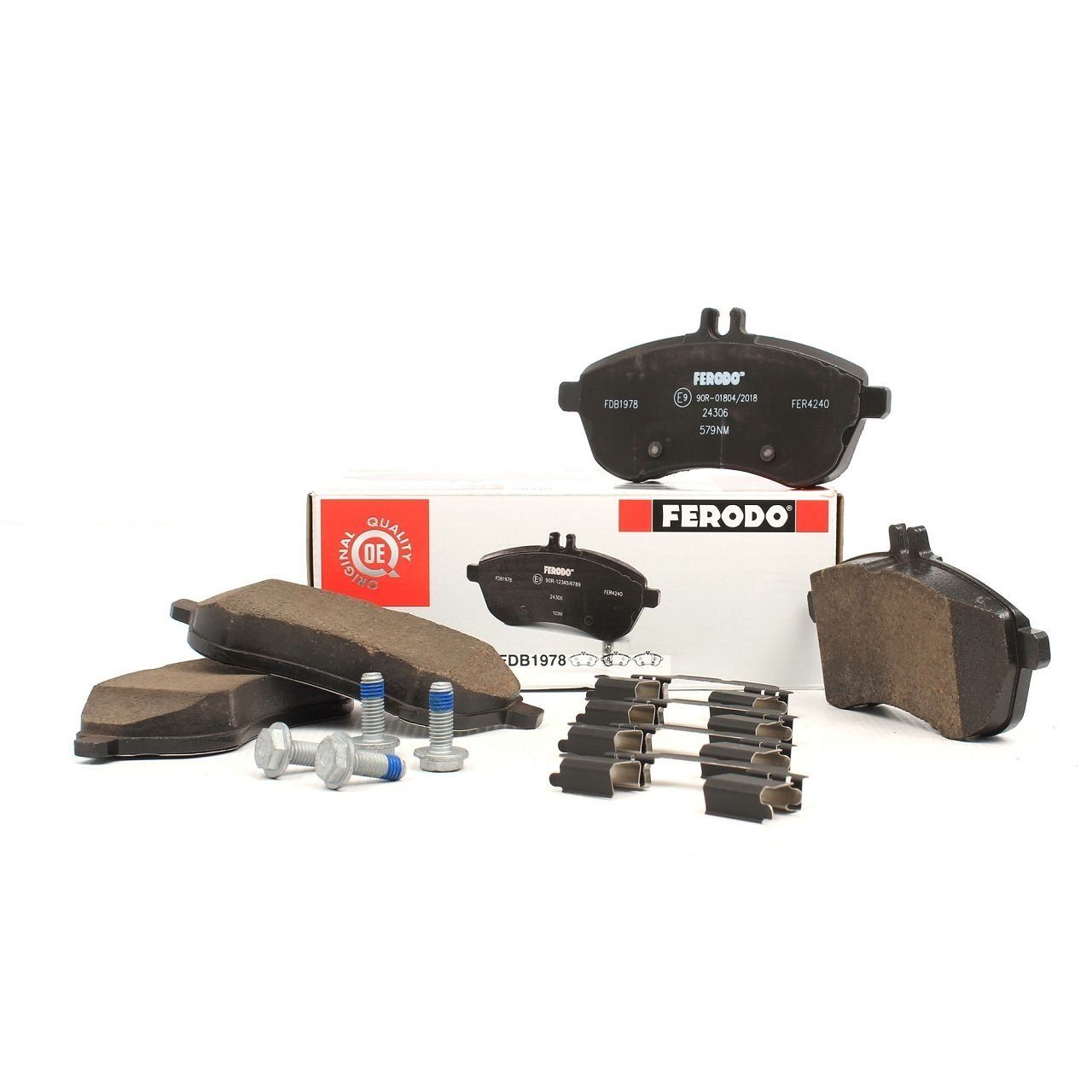 Mercedes W204 Kasa C180 Kompressor Ön Fren Balata Takımı Ferodo Marka FDB1978