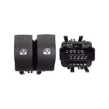 Cam Açma/Kapama Çiftli Ön Sol Çiftli-Siyah Renault Megane Iı 02> Trafıc Iı 06> Laguna Iı 01> Opel Vivaro A 06> 10 Fişli EMA CD505