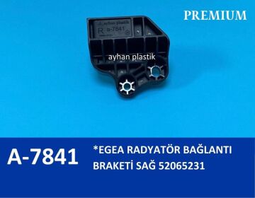 Radyatör Bağlantı Braketi Sağ Egea 21.5 X 19 Cm Poşet AYHAN A7841