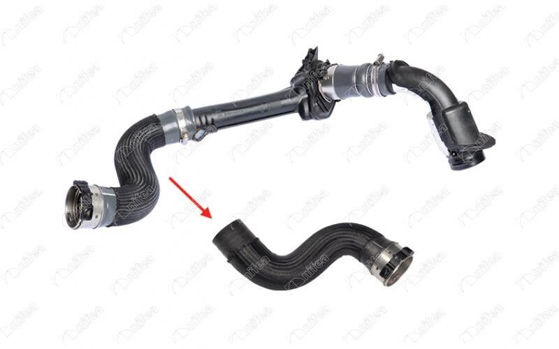 Turbo Hortumu Büyük Plastik Parça Hariç Renault Megane Iıı 09> Fluence 09> 1.5Dci NIFEA 11598