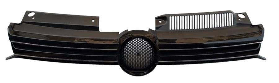 Ön Panjur Çift Krom Çizgili Parlak Siyah Golf6 2009-2013 GKL 290868