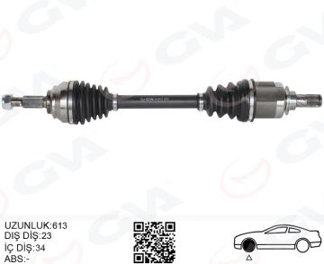 Ön Aks Sol Renault Clıo Iv 1.5 Dcı A-T 12- GVA 4414313