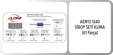 Sibop Seti Klima 61 Adet AEM13 1240