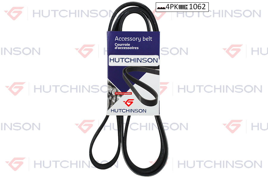 1062 K 4 Kanallı Kayış Honda Mıtsubıshı Nıssan Renault 48370 HUTCHINSON 4PK1062