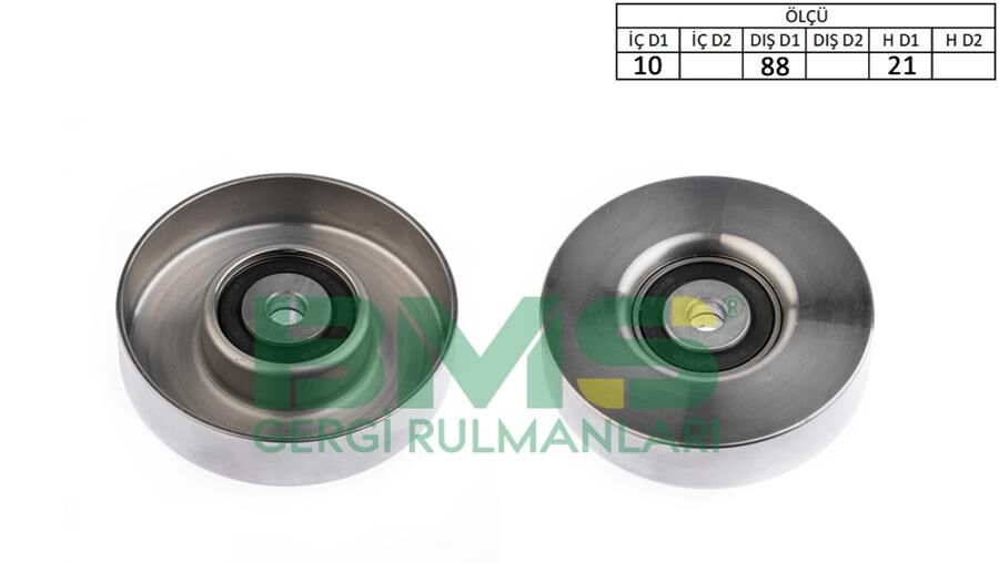 Alternatör Gergi Rulmanı Daıhatsu Terıos 1.3L K3-Ve J102 01-05 / Sırıon 1.3L K3-Ve M301 05-> 10X88x BMS 461