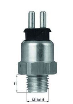 Hararet Musuru 85 C - 80 C Mercedes W201 W123 W124 Cıftlı Sıyah MAHLE TSW5