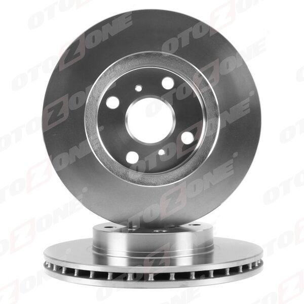 Ön Fren Diski Hava Kanallı Toyota Corolla 1.6L 4A-Fe Enjeksiyonlu Ae101 Ae111 92-00 255 Çap X 4 Bijon - Adet Disk Fiyatıdır OTOZONE BD9008
