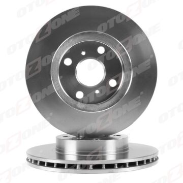 Ön Fren Diski Hava Kanallı Toyota Corolla 1.6L 4A-Fe Enjeksiyonlu Ae101 Ae111 92-00 255 Çap X 4 Bijon - Adet Disk Fiyatıdır OTOZONE BD9008