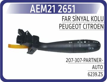 Far Sinyal Kolu Peugeot P207-P307-Partner-Cıtroen C5 00> AEM21 2651